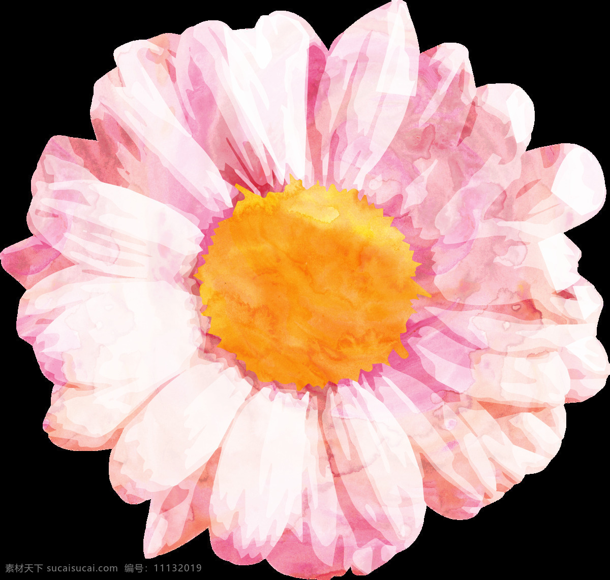 斑驳 粉色 花卉 卡通 水彩 透明 免扣 手绘 透明素材 装饰 设计素材 淘宝素材 海报设计装饰 装饰图案