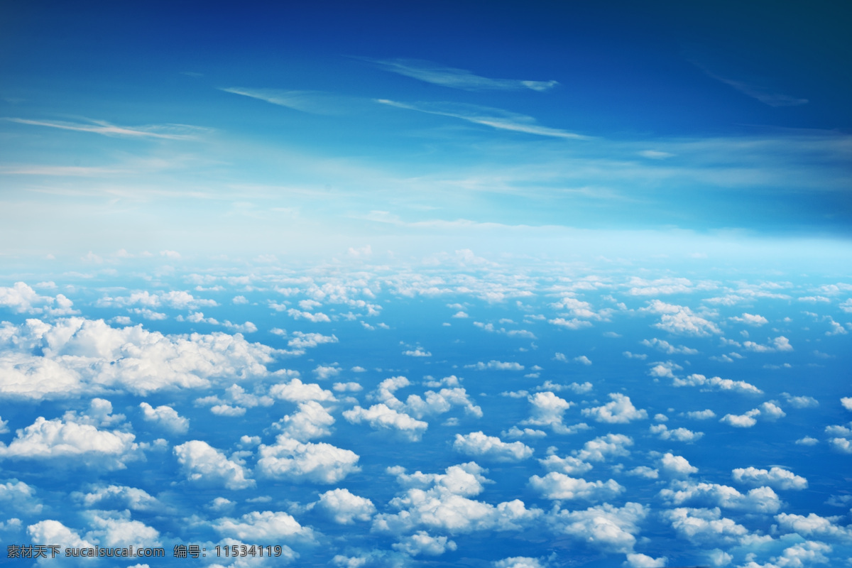 天空云海 美景 自然风景 天空 蓝色 壮观 云层 蓝天 白云 天空云彩 自然景观