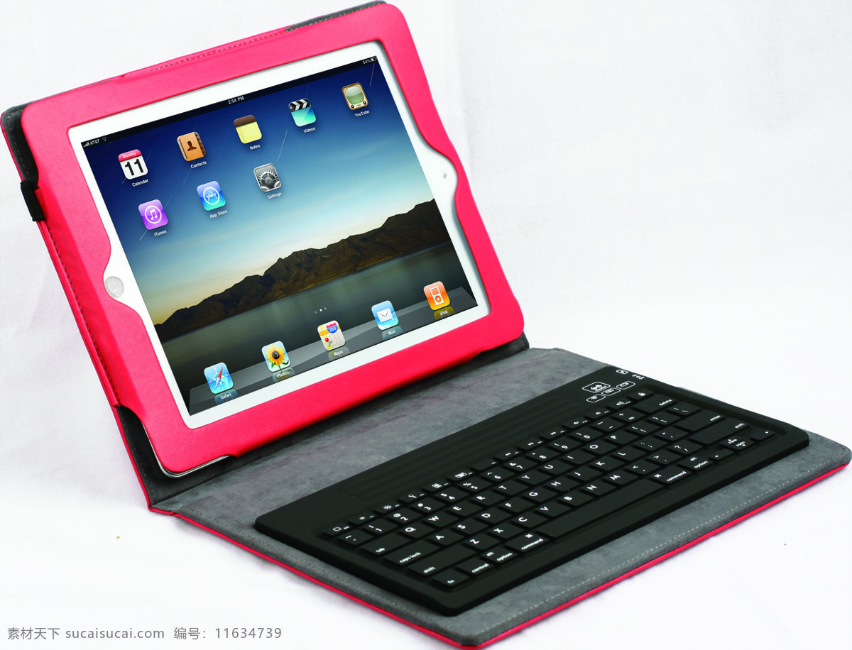 ipad 方便 红色 键盘 科技 皮套 平板电脑 苹果 保护 皮包 ipad2 m d 苹果二代 硅胶 保护套 实用 数码家电 生活百科 手机 app