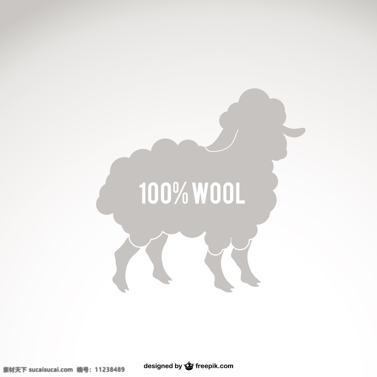 细毛羊的剪影 动物 农场 绵羊 轮廓 纺织 农场动物 羊毛 纺织品 白色