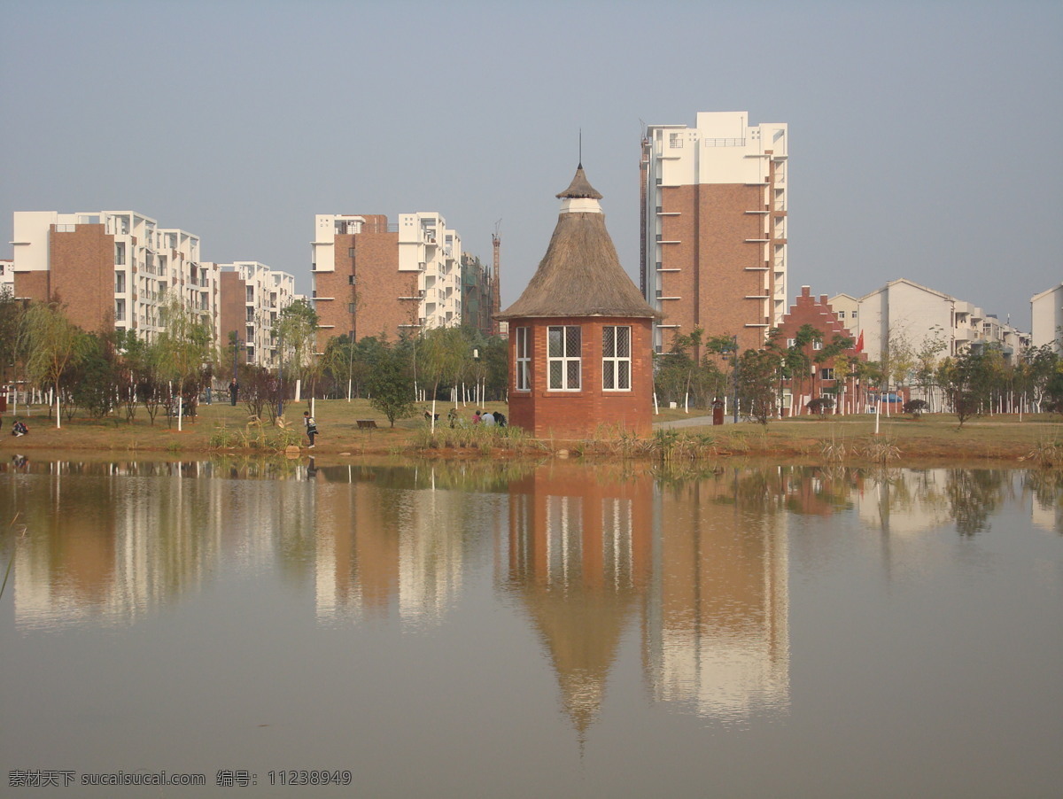 倒影 高层建筑 高层住宅 高楼大厦 湖 建筑景观 建筑摄影 建筑园林 小区 楼盘 小区楼盘 小区建筑 小高层 亭子 自然风景 矢量图 建筑家居