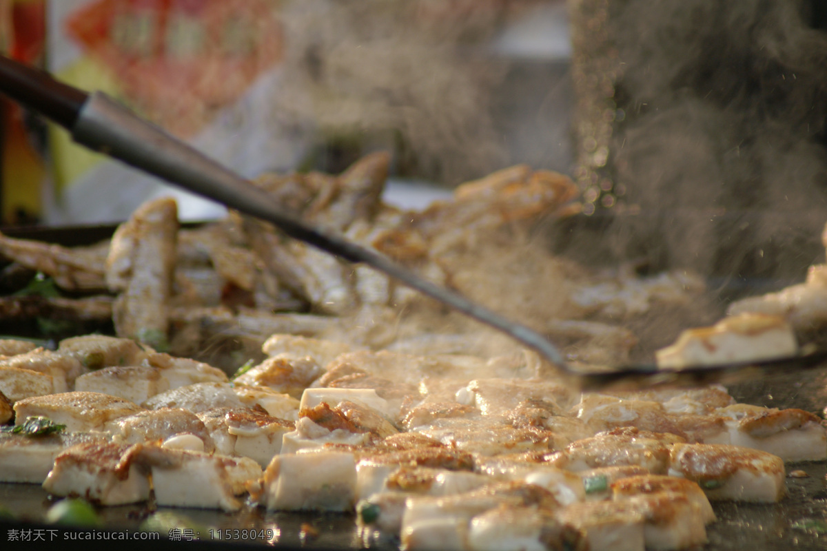 豆腐角 豆腐 豆腐片 煎炸豆腐 豆腐制品 食物 餐饮美食 传统美食