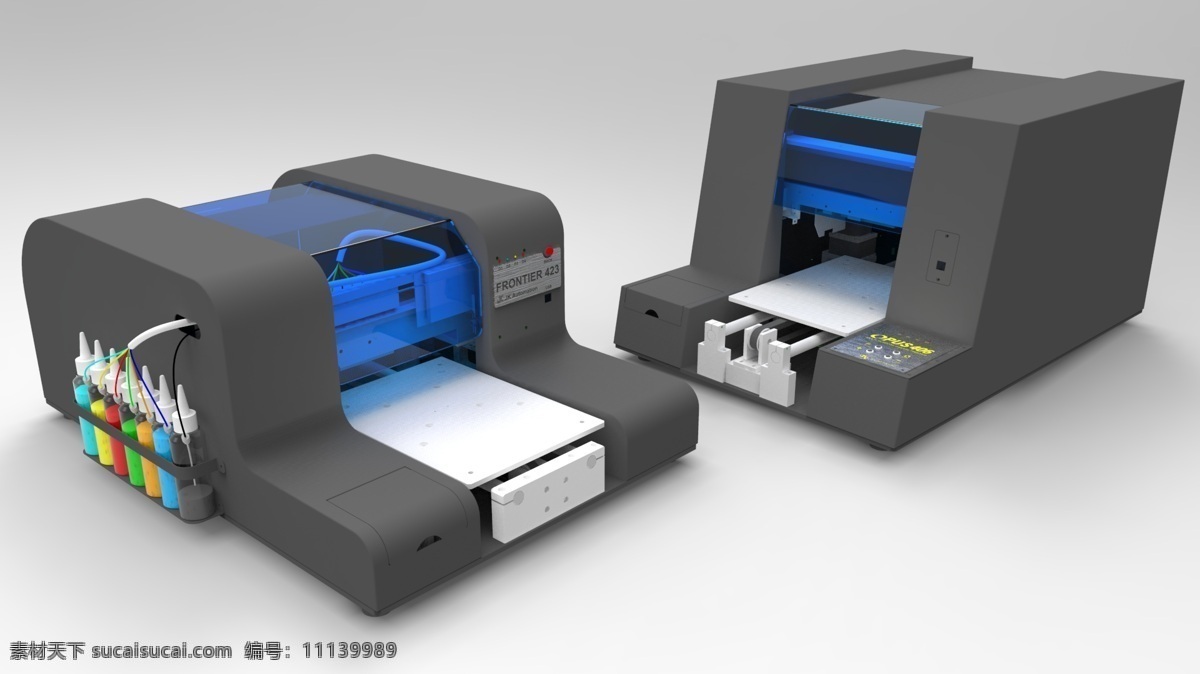 平板 打印机 3d模型素材 其他3d模型