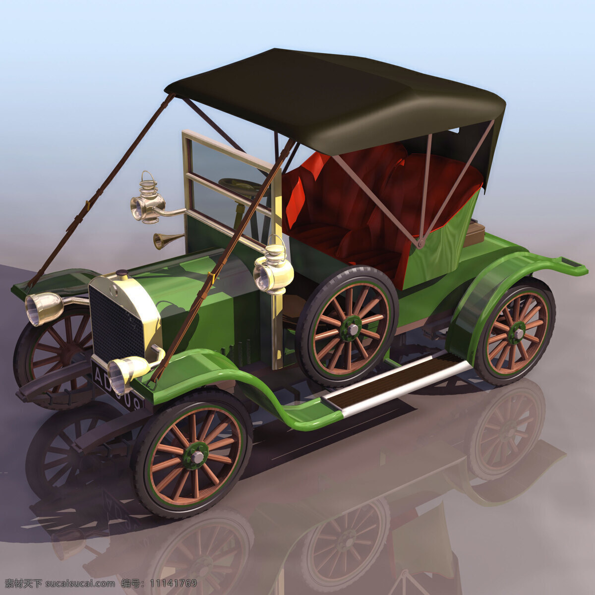 1909 欧宝免费下载 轿车 opel coupe 机动车辆 3d模型素材 电器模型