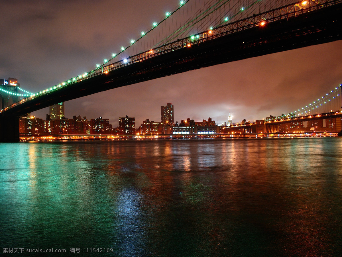 唯美纽约 唯美 风景 风光 旅行 人文 城市 美国 纽约 大都会 建筑 大桥 布鲁克林大桥 夜景 旅游摄影 国外旅游