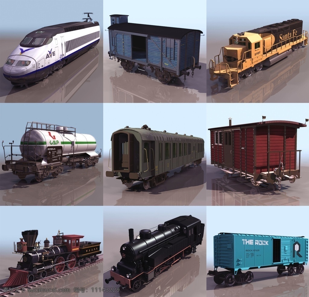 火车模型 3d 3d模型 火车 模型 3d设计 车箱 其他模型 3d设计模型 源文件 3ds