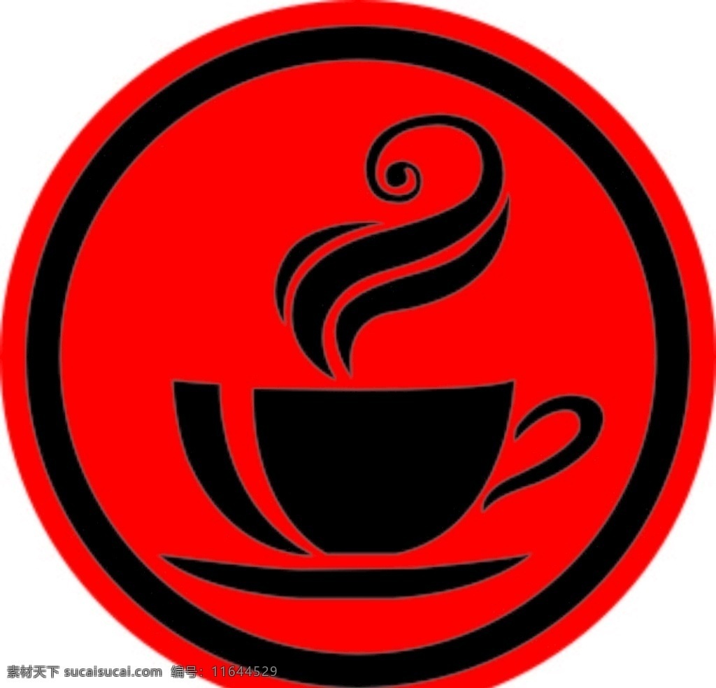 咖啡图案 咖啡印章 咖啡标志 咖啡杯 矢量图 咖啡奶茶印章 奶茶饮品类 分层