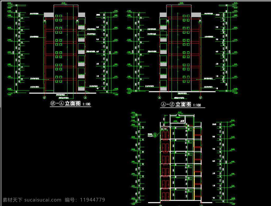 cad 厂房 厂区 工业园区 环境设计 建筑设计 平面图 企业 施工图 室内设计 c 型 宿舍楼 立 剖面 dwg 图纸 装修 装饰 规划区 福永镇 凤凰村 三 图 源文件 cad素材 室内图纸