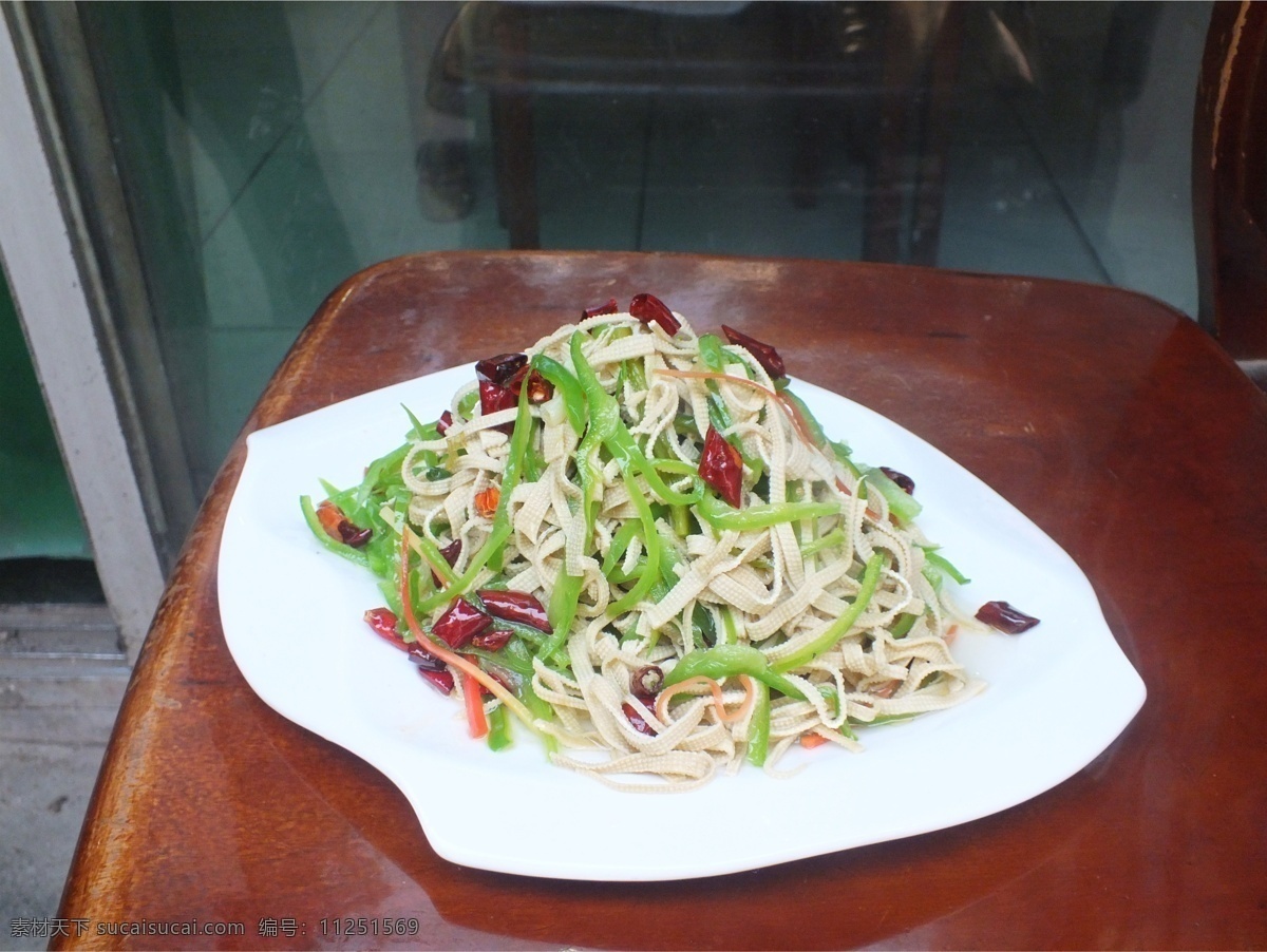 青椒豆腐皮 青椒 豆腐皮 豆腐丝 红油豆腐丝 精品美食 餐饮美食 传统美食