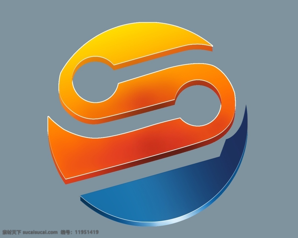 logo 分层 变形 标志 源文件 字母 s 模板下载 psd源文件 logo设计