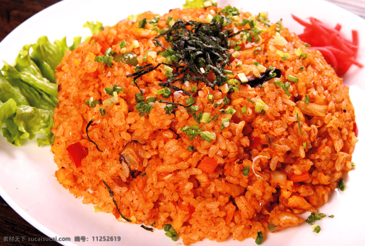韩式泡菜炒饭 泡菜 炒饭 韩式 美食摄影 传统美食 餐饮美食