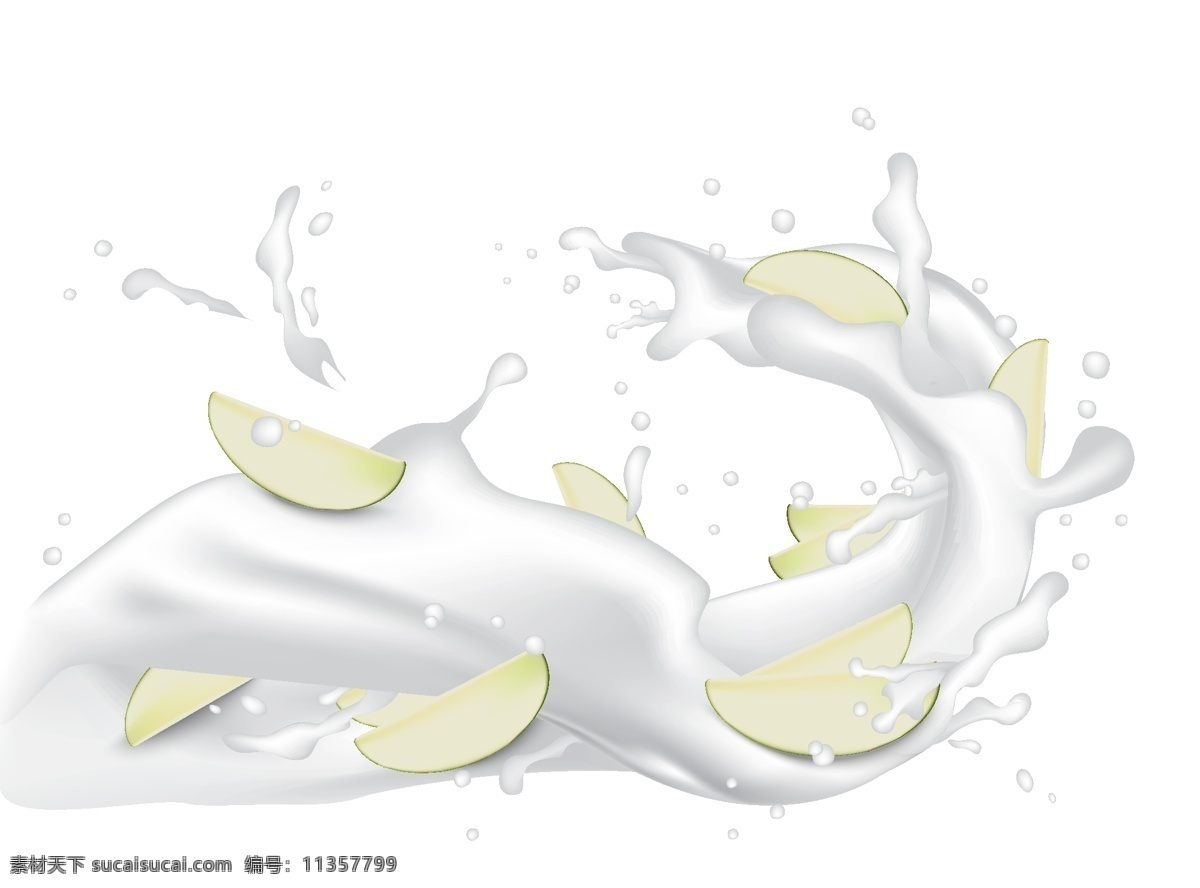 牛奶水果图片 牛奶 飞溅牛奶 矢量素材 夏季 夏天 png素材 飞溅 水花 饮料 溅起的牛奶 牛奶水果 底纹背景元素