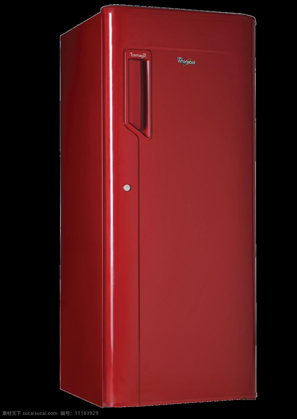 卡通 红色 柜子 元素 png元素 保险柜 冰箱 免抠元素 透明素材 饮水机