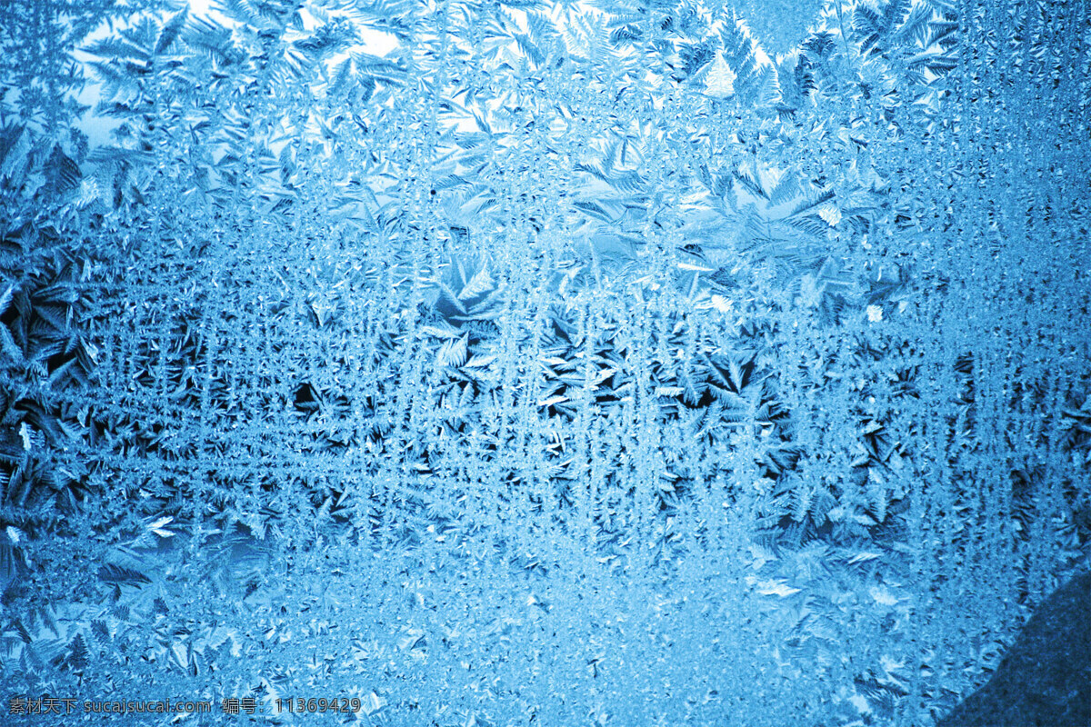 冰 蓝冰 冰花 雪花 蓝色 底纹边框 背景底纹