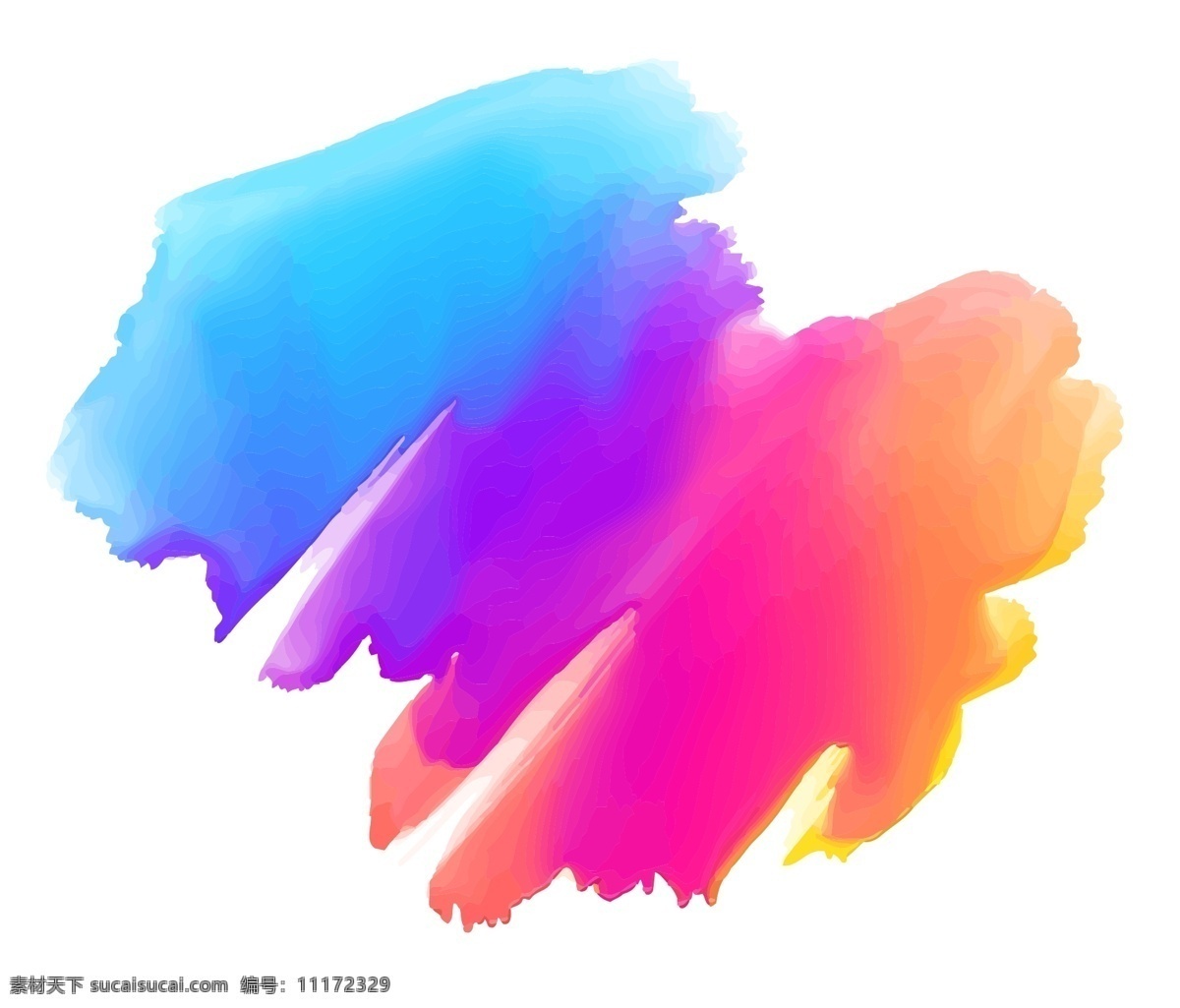 炫彩 涂鸦 水墨 图案 彩虹 彩色 颜料 颜色 七彩 绚丽图案 渐变设计 水粉 文化艺术