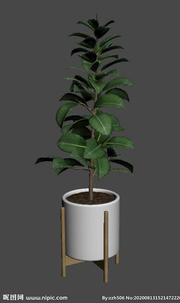 盆栽3d模型 盆栽3d 模型 盆栽植物 3d模型 植物模型 3d作品 3d设计 max
