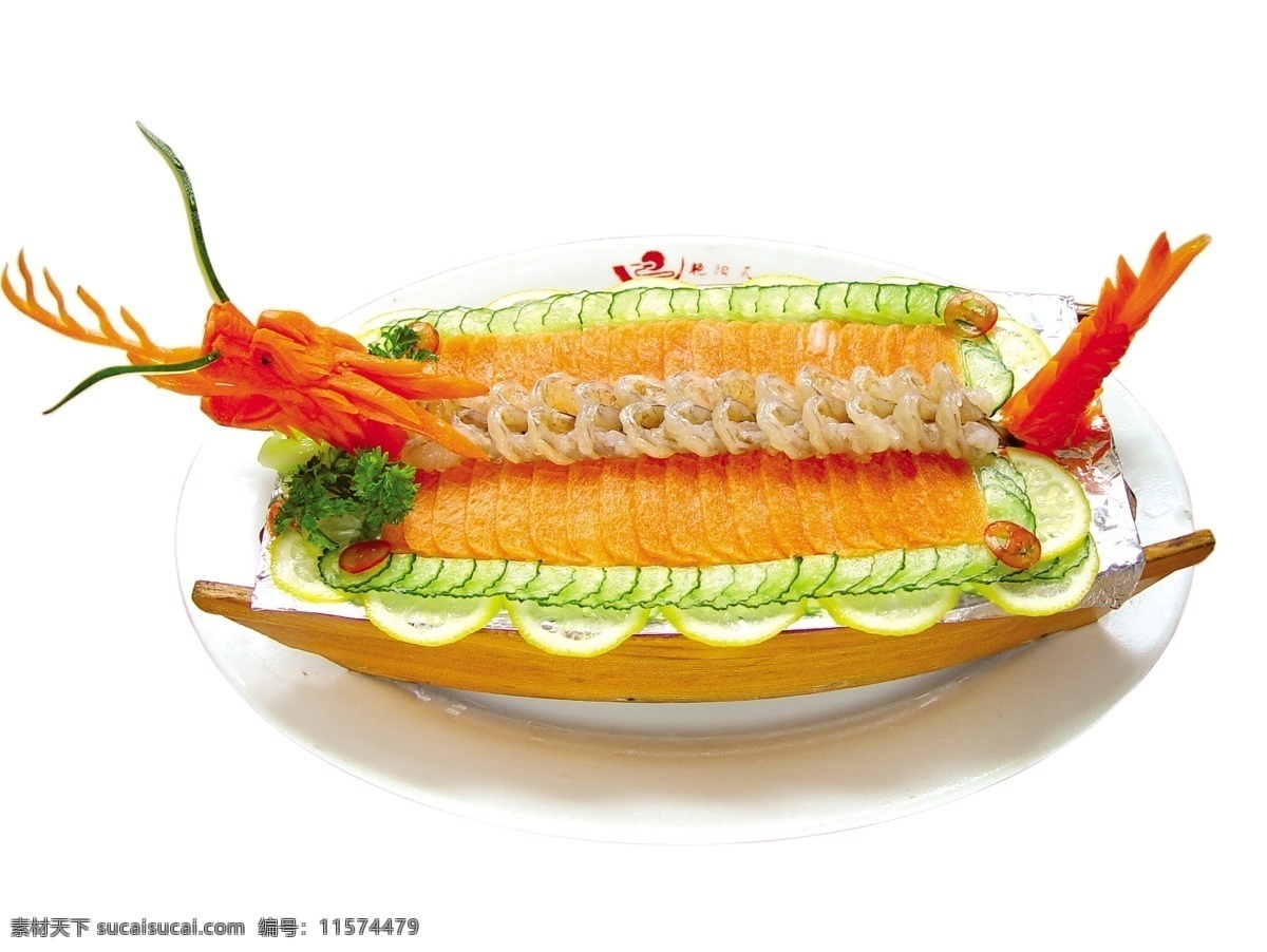 刺身双拼 海鲜 三文鱼 刺身 日本料理 三文鱼刺身 菜品图 餐饮美食 传统美食