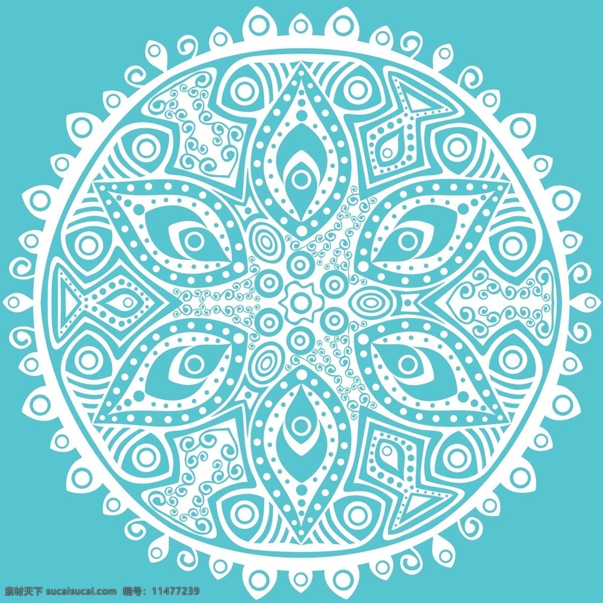 曼荼罗 背景 花 抽象 花卉 装饰 蓝色的背景 蓝色 颜色 曼陀罗 花的背景 墙纸 阿拉伯语 印度 形状 伊斯兰教 色彩 下