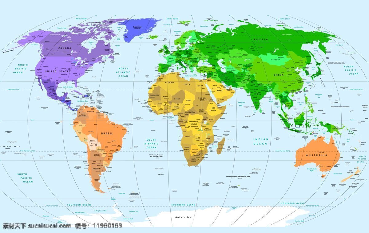 世界地图 设计素材 地图 设计图库 模板下载 绿色