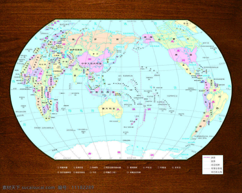 木纹 装饰 世界地图 广告