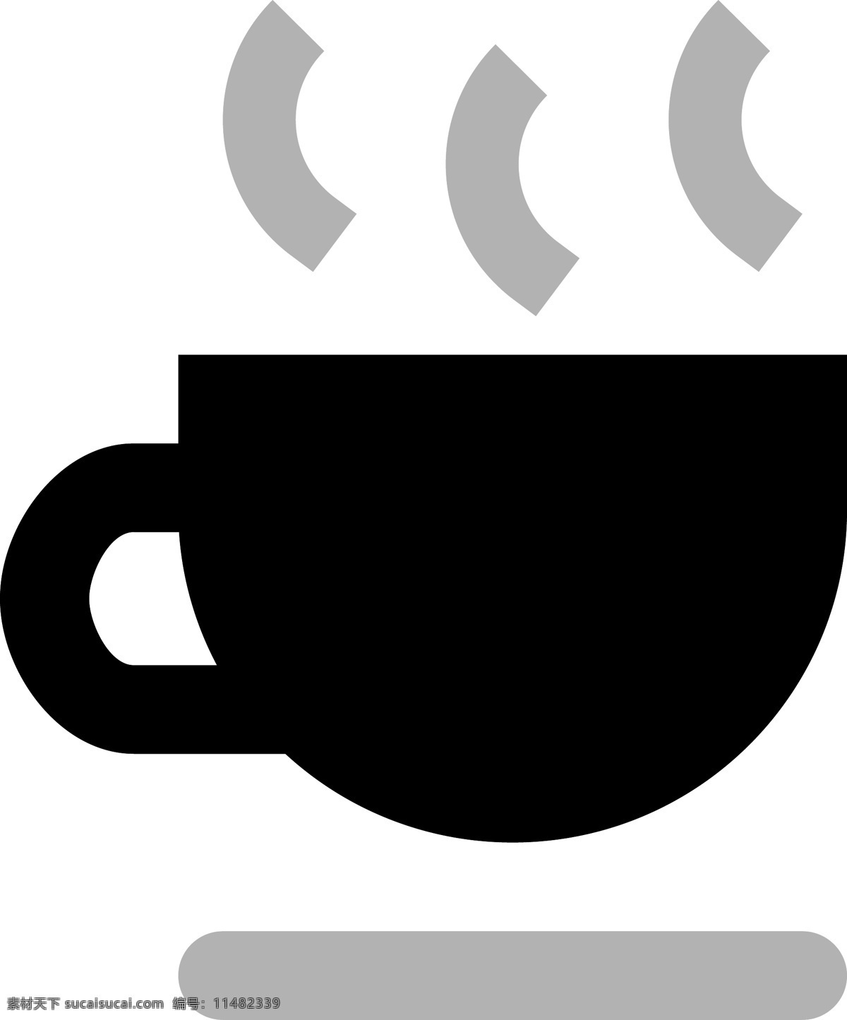 咖啡 杯子 图标 免 抠 图 咖啡杯子 饮料杯子 ui应用图标 卡通图案 卡通插画 电脑图标 灰色 免抠图