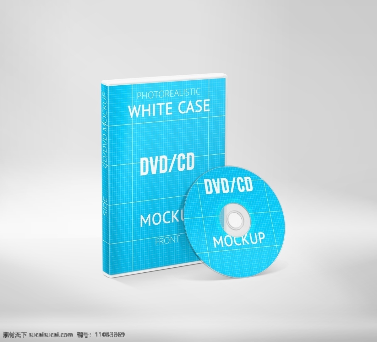 超经典简约CD包装样机素材图片下载-素材编号11083869-素材天下图库