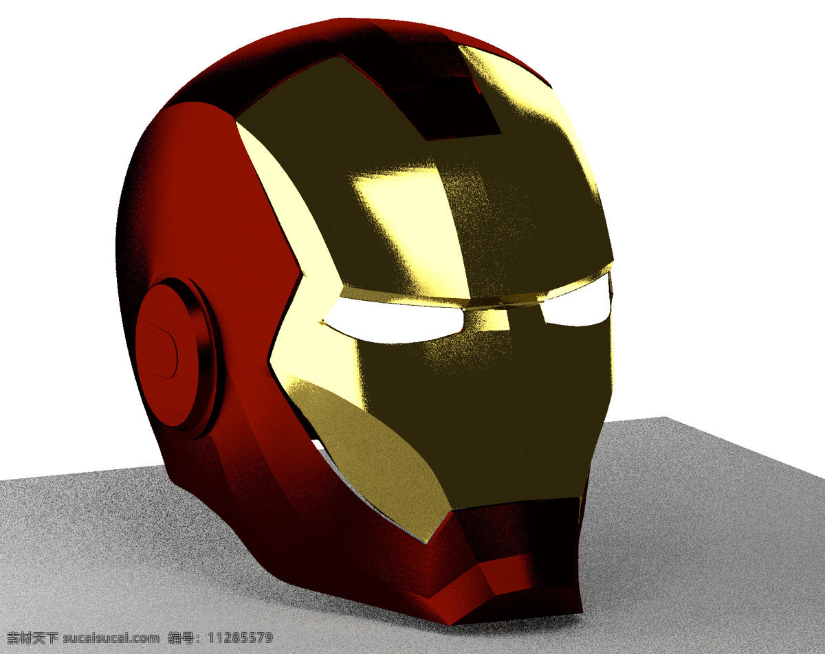 铁人 头盔 超级 奇迹 英雄 铁人三项 3d模型素材 建筑模型