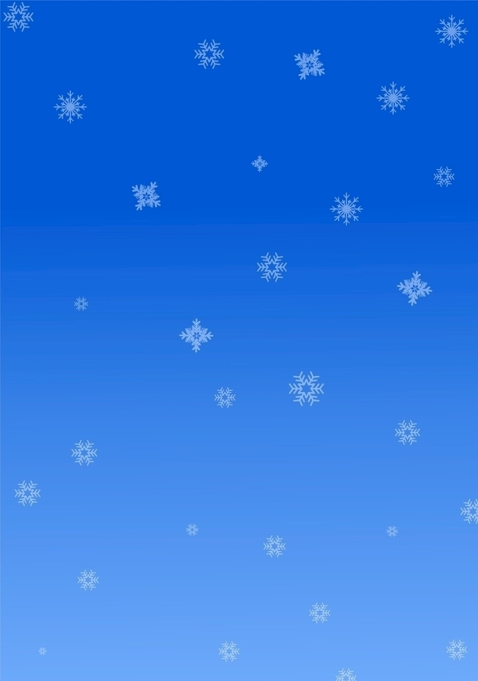 雪花背景图 雪花 背景图 蓝色 渐变 白色雪花 分层 背景素材