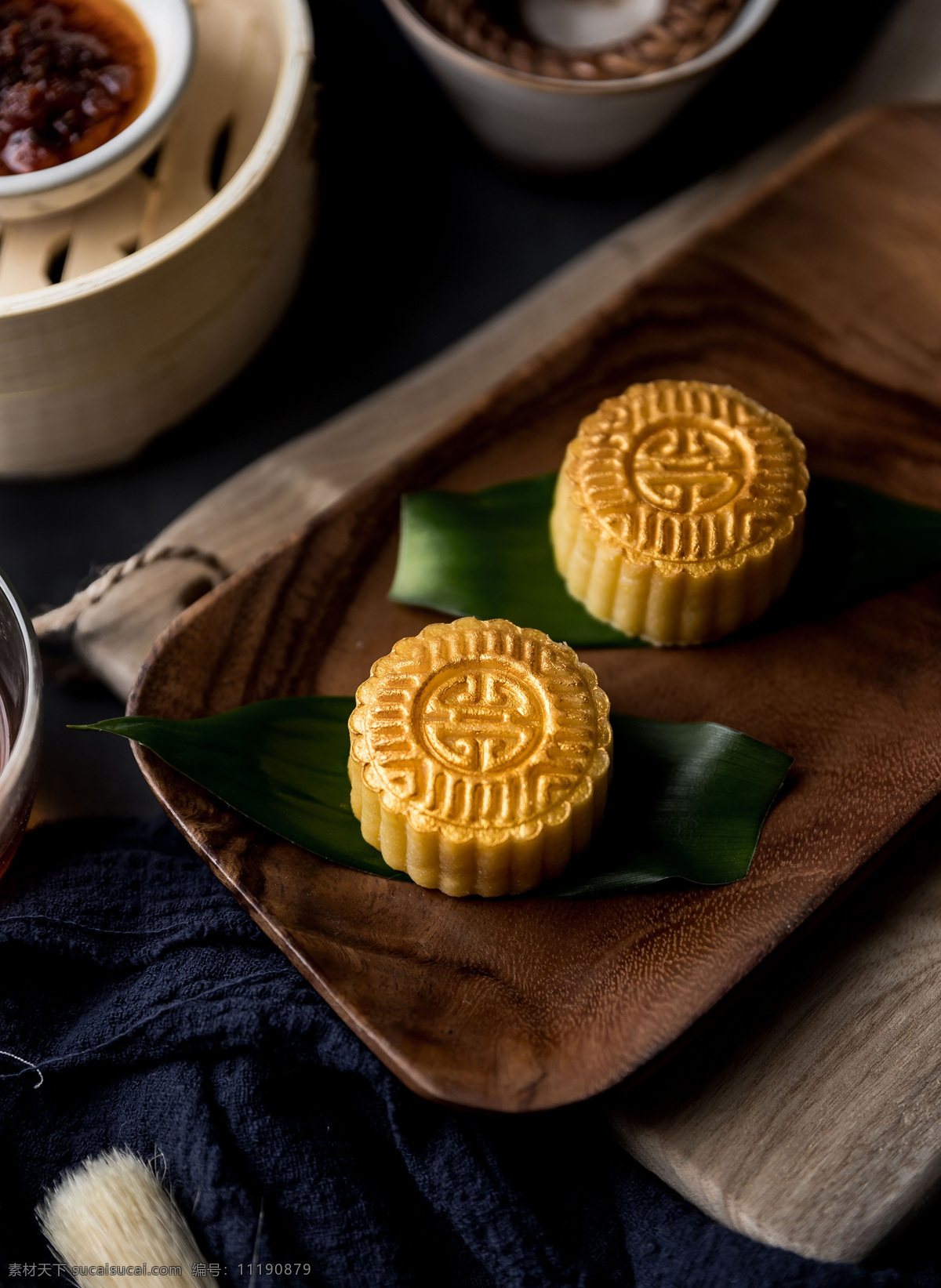 传统食品月饼 美味 传统 节日 中秋节 食品 月饼 餐饮美食 传统美食