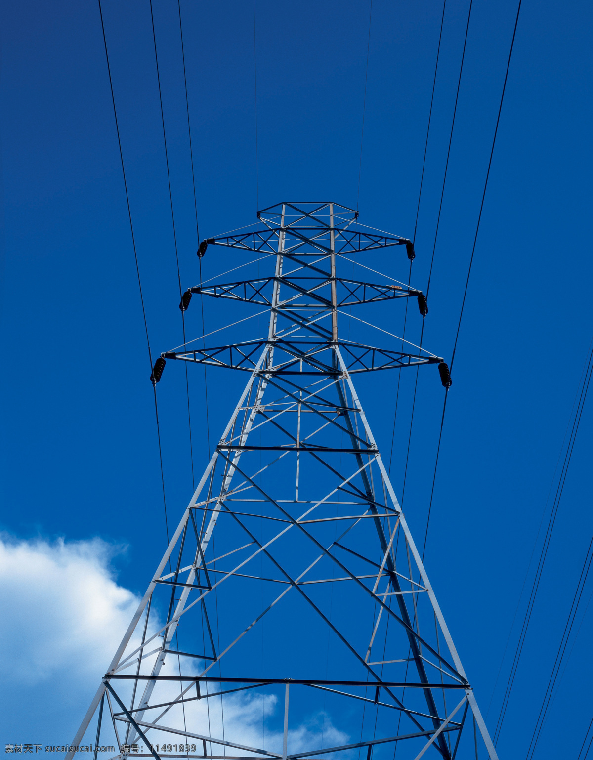 电塔 电线杆 天空 电压线 工业电子 电 能源 电子工业 户外 电线 工业生产 现代科技