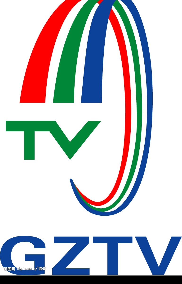 贵州tv 标识标志图标 矢量图库