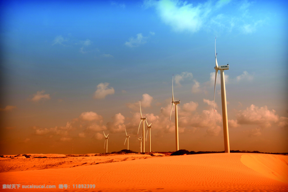 风车图片 风车 风力能源 风电 工业 清洁能源 低碳 天空 电力 风力发电 云 印刷图片 重工业图片 工业生产 现代科技