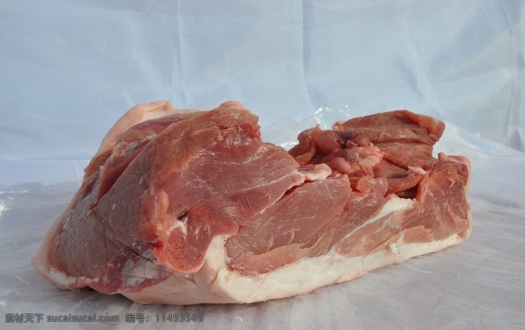 生肉 新鲜猪肉 鲜肉 肉类 肉食 生鲜肉 冷鲜肉 瘦肉 民生 生活素材 餐饮美食 食物原料