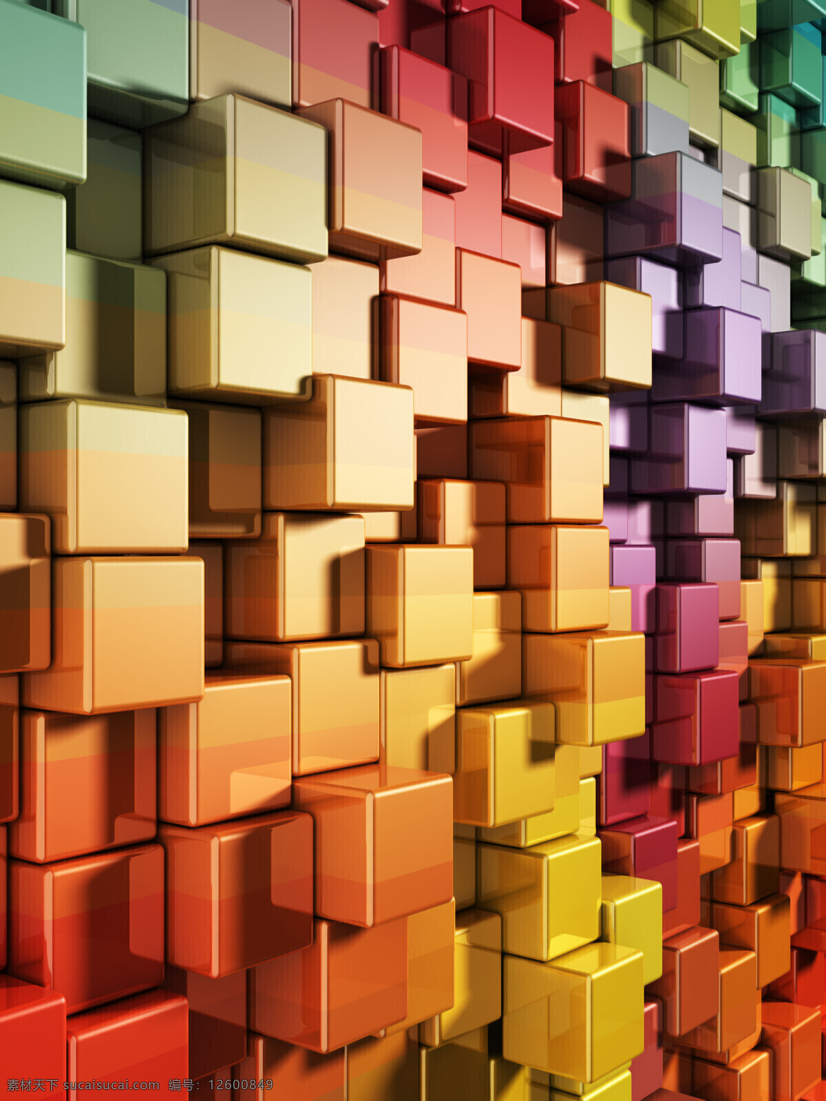 科技 感 十足 背景 高清彩色质感 立体 方块 墙面 模板下载 高科技感图片 质感 立方体 正方体 3d作品 3d设计