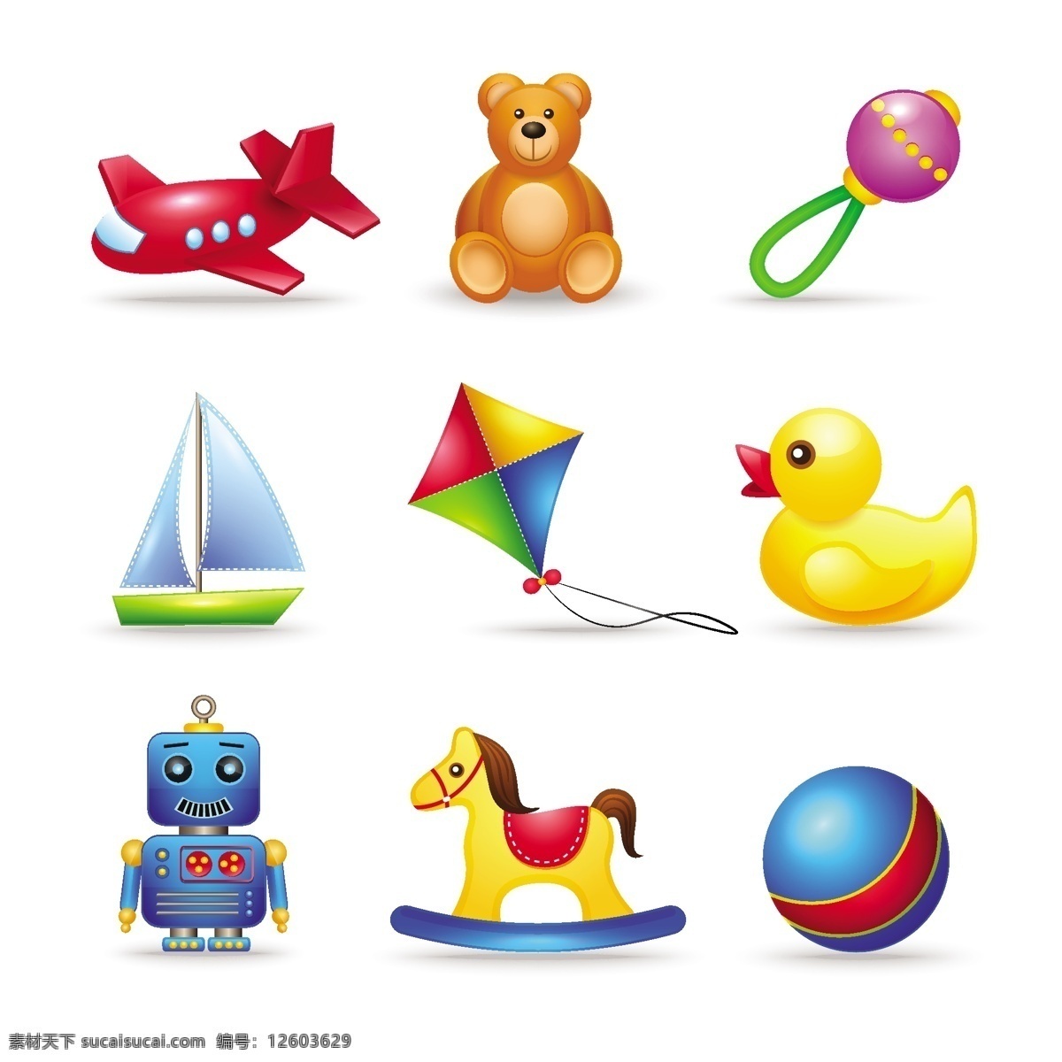 儿童玩具 矢量 图标 广告 背景 背景素材 素材免费下载 儿童 玩具 鸭子