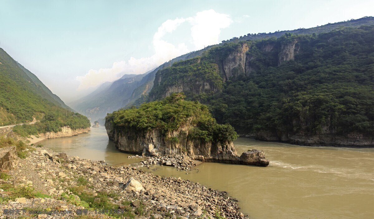 大渡河峡谷 四川 大渡河 峡谷 风光 中国最美峡谷 自然景观 自然风景