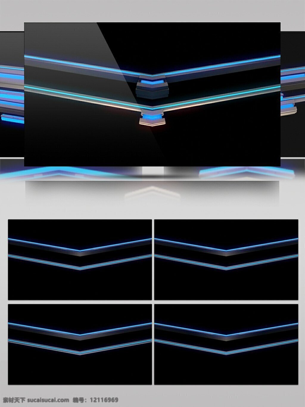 简约 动感 细 线 经典 蓝色 视频 动态视频素材 高清视频素材 箭头 视频素材 细线 折线