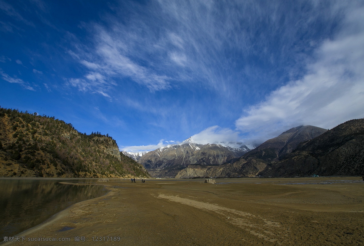 西藏 昌都 乌 湖 风景