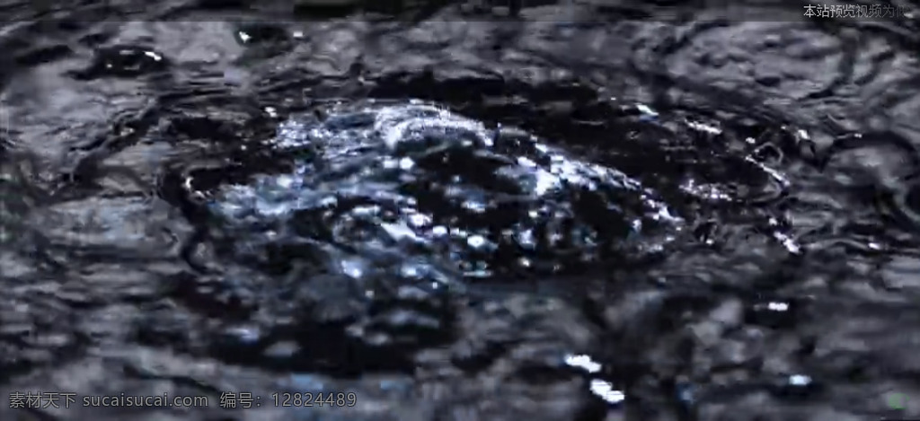 滚动 水标 清 实拍 视频 滚动的水 标清 视频素材