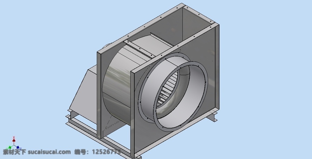 油漆 间 提取 器 榨汁机 ventilador 叶轮 3d模型素材 建筑模型