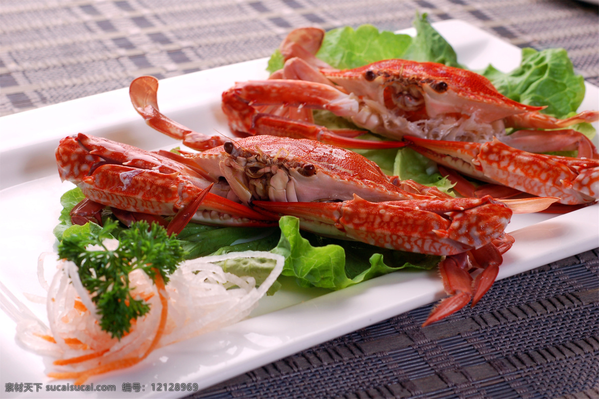 猛海鲜兰花蟹 美食 传统美食 餐饮美食 高清菜谱用图