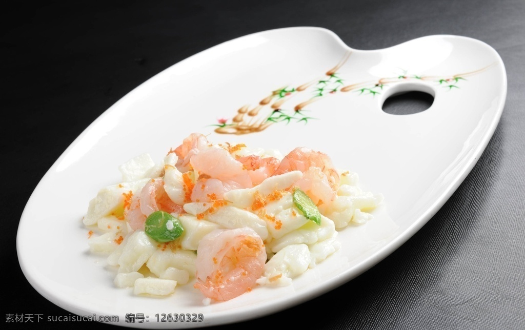 瑶鲜虾炒蛋白 美食 传统美食 餐饮美食 高清菜谱用图
