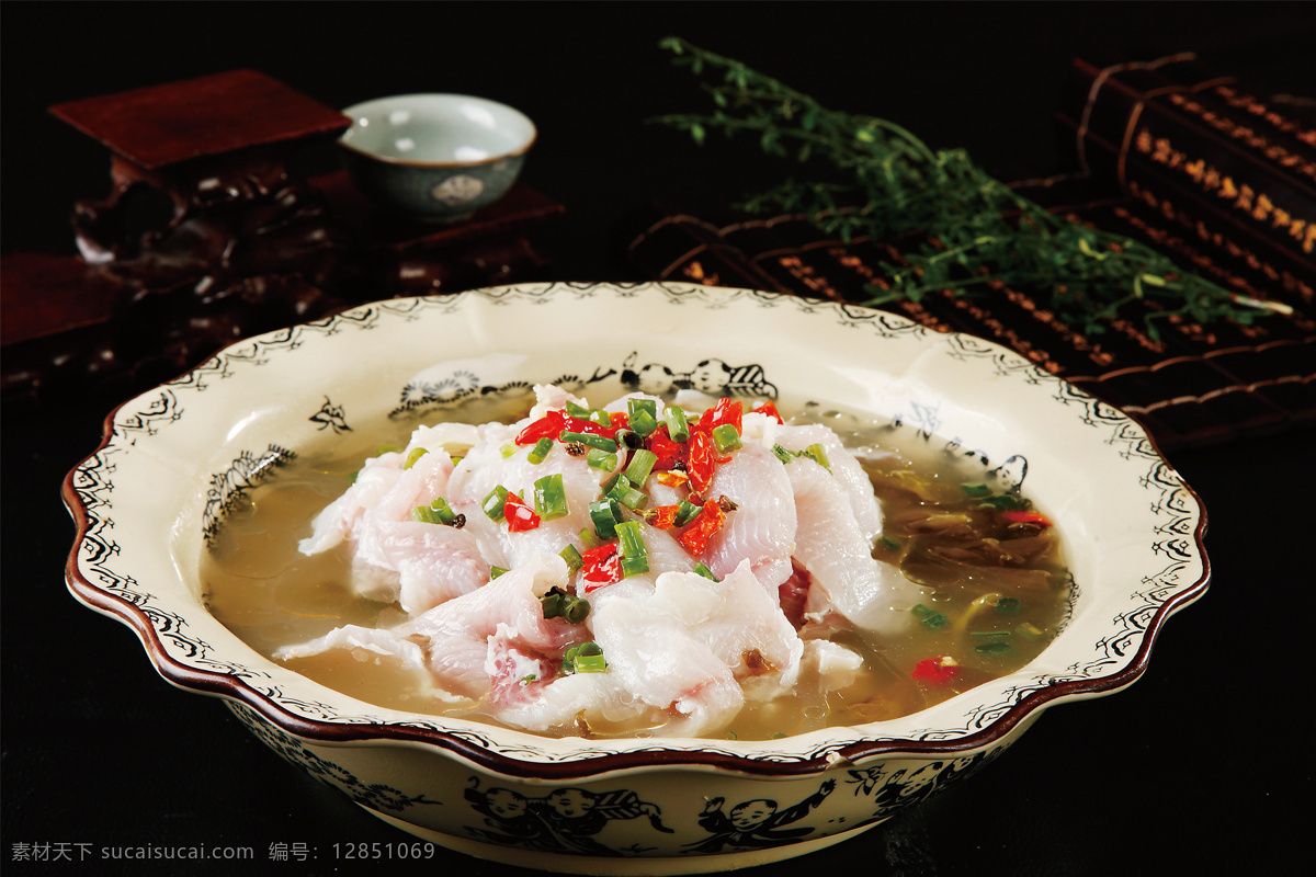 苗寨 酸菜 黑鱼 苗寨酸菜黑鱼 美食 传统美食 餐饮美食 高清菜谱用图