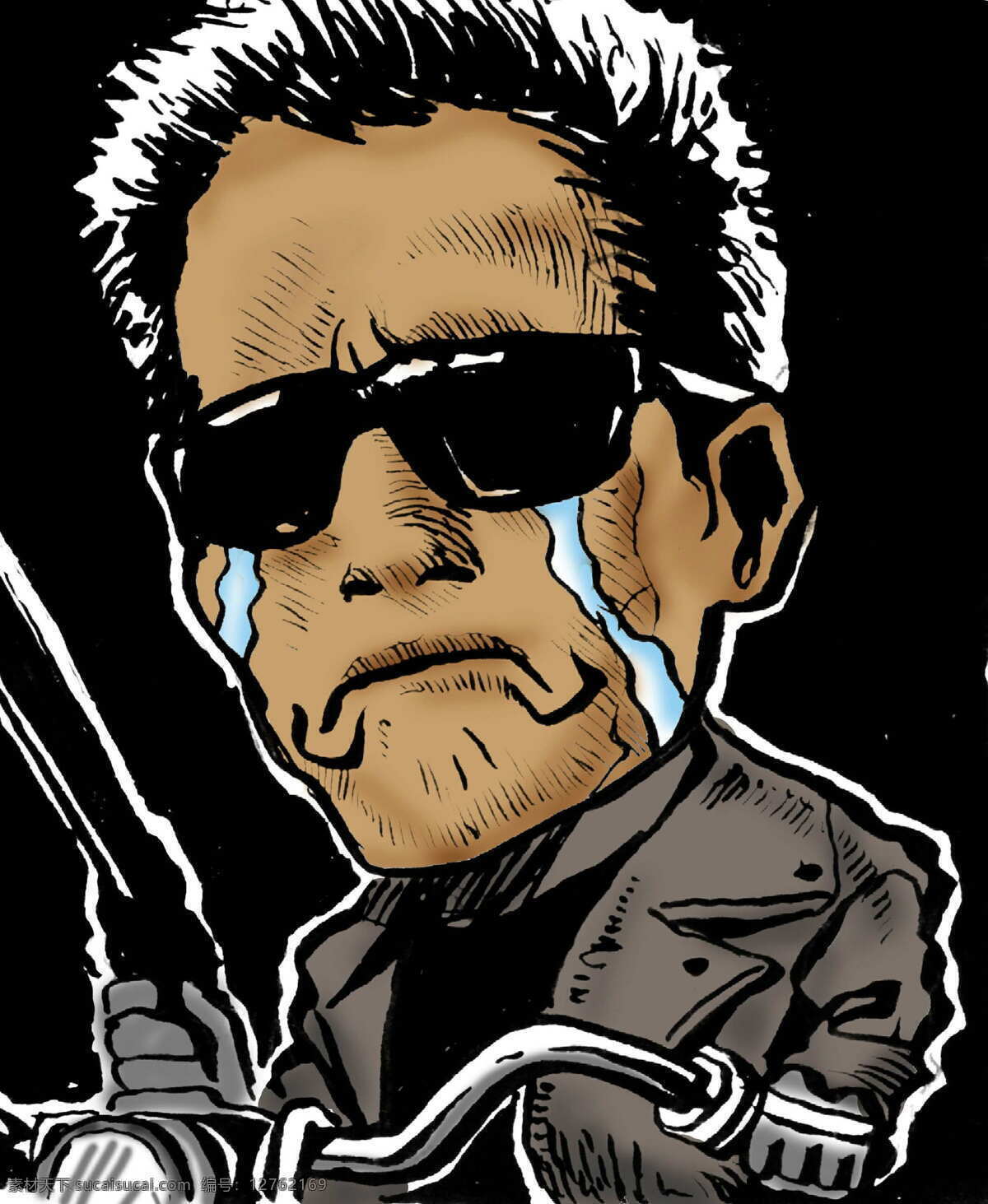 人物 插画 动漫动画 动漫人物 漫画 趣味 人 人物插画 设计素材 模板下载 坏人 插画集