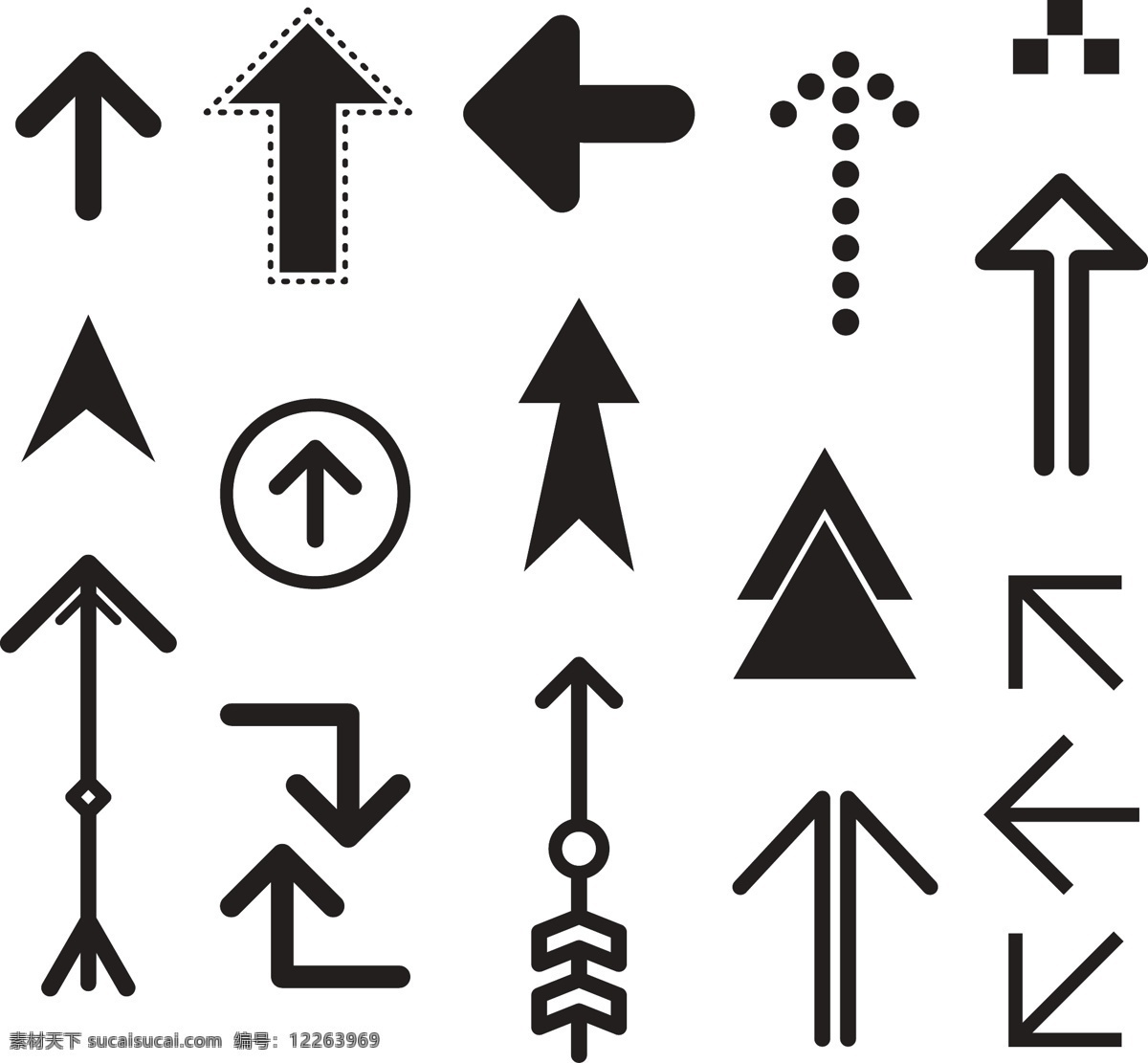 箭头素材图片下载-素材编号12263969-素材天下图库