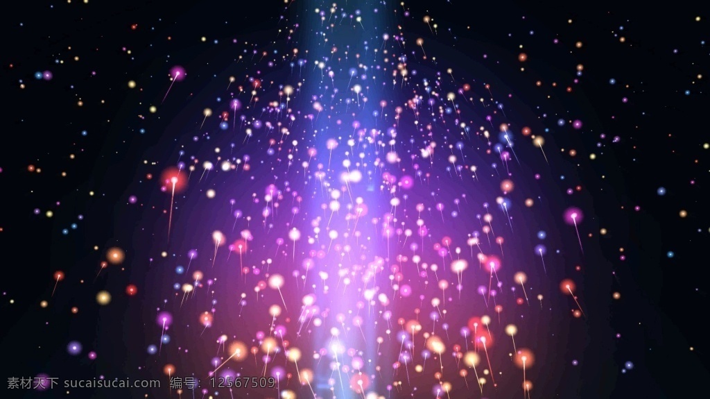 8k k60 fps 多彩 彗星 运动 粒子 背景 效果 视频 效果视频