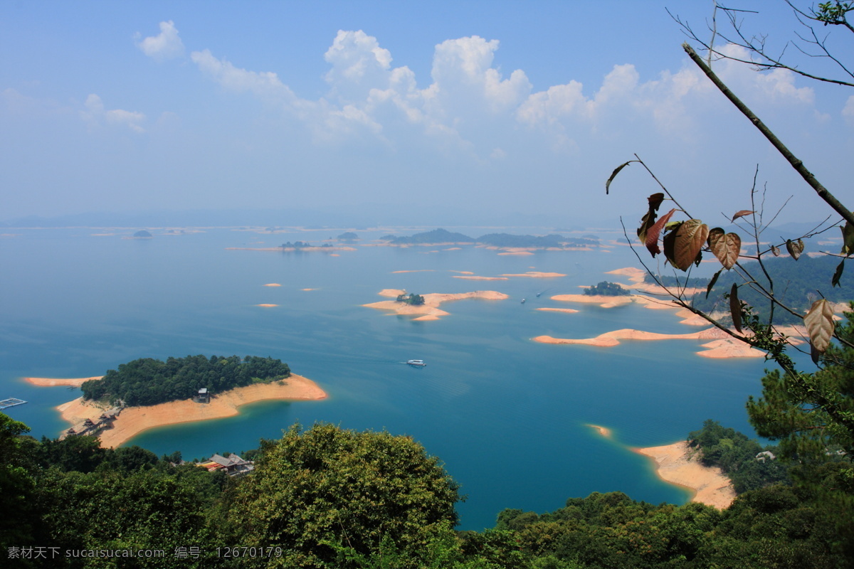 唯美 风景 风光 旅行 广东 河源 万绿湖 自然 俯视 旅游摄影 国内旅游