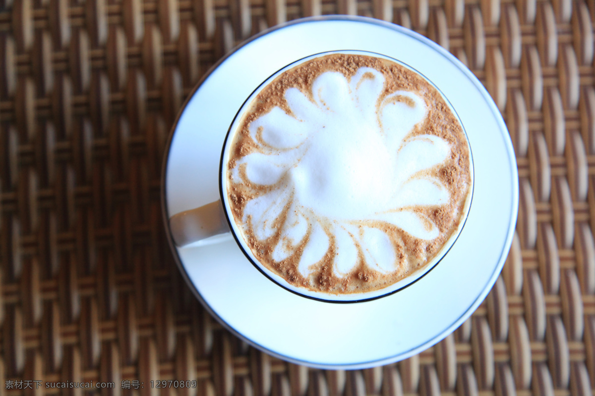 卡布奇诺 花式咖啡 咖啡 纯品咖啡 样式 饮料酒水 餐饮美食