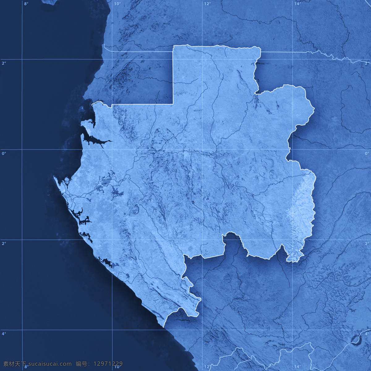 地图 蓝色地图 地图模板 经线 纬线 经度 纬度 办公学习 其他类别 生活百科