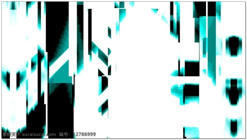 青色 科技 动态 视频 光芒 科幻 视频素材 动态视频素材